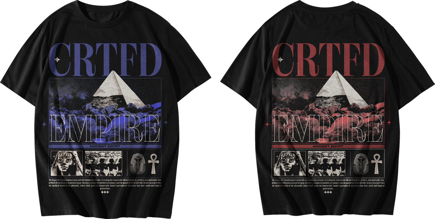 Graphic Ancient Egypt Article (RED) T-Shirt