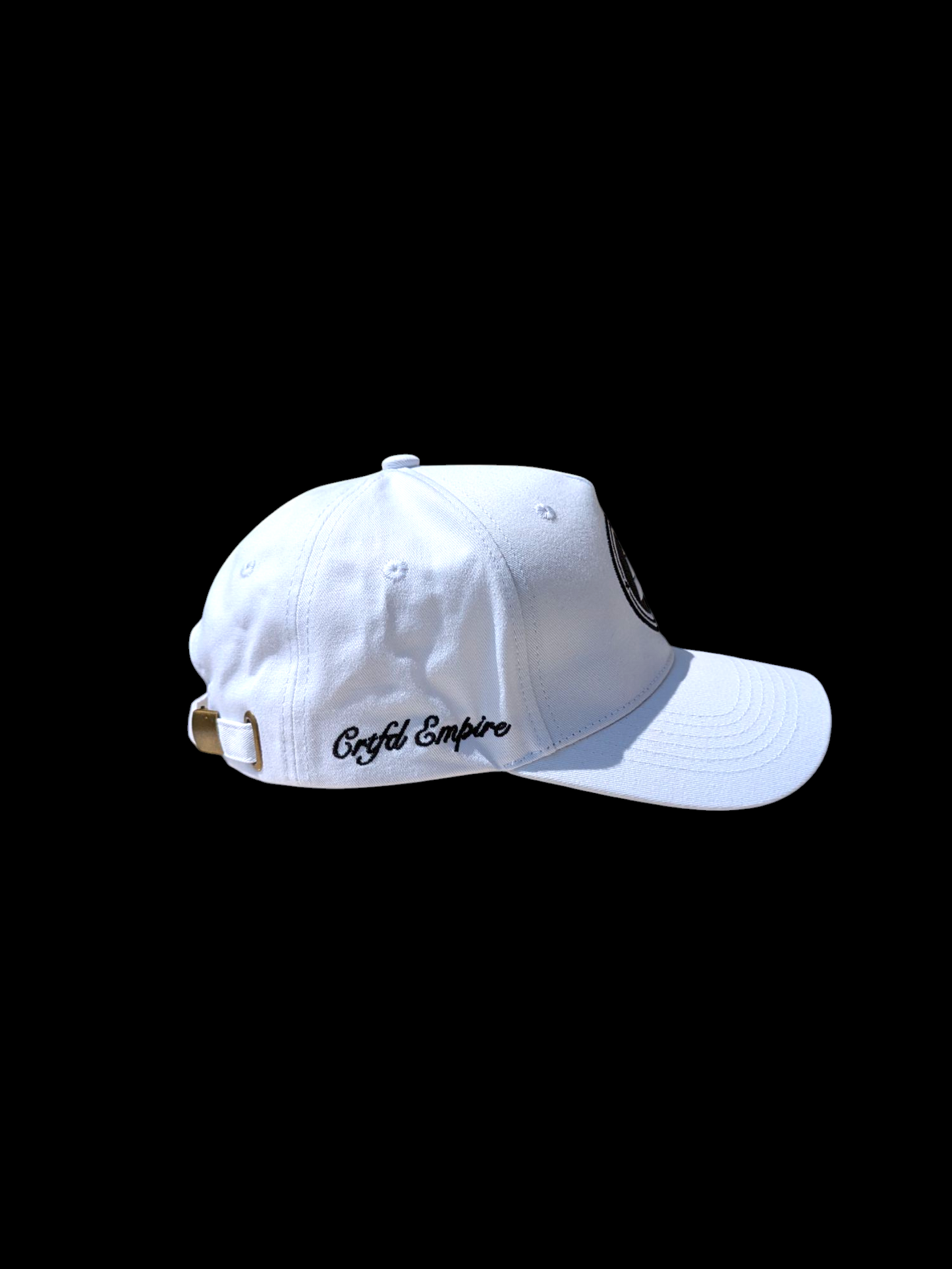 White pyramid logo baseball cap