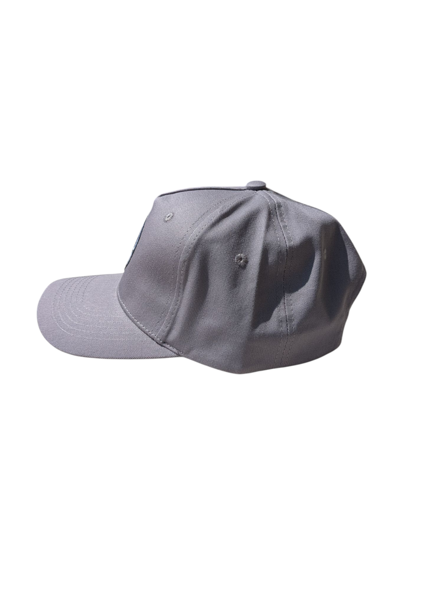 Steel Grey pyramid logo baseball cap