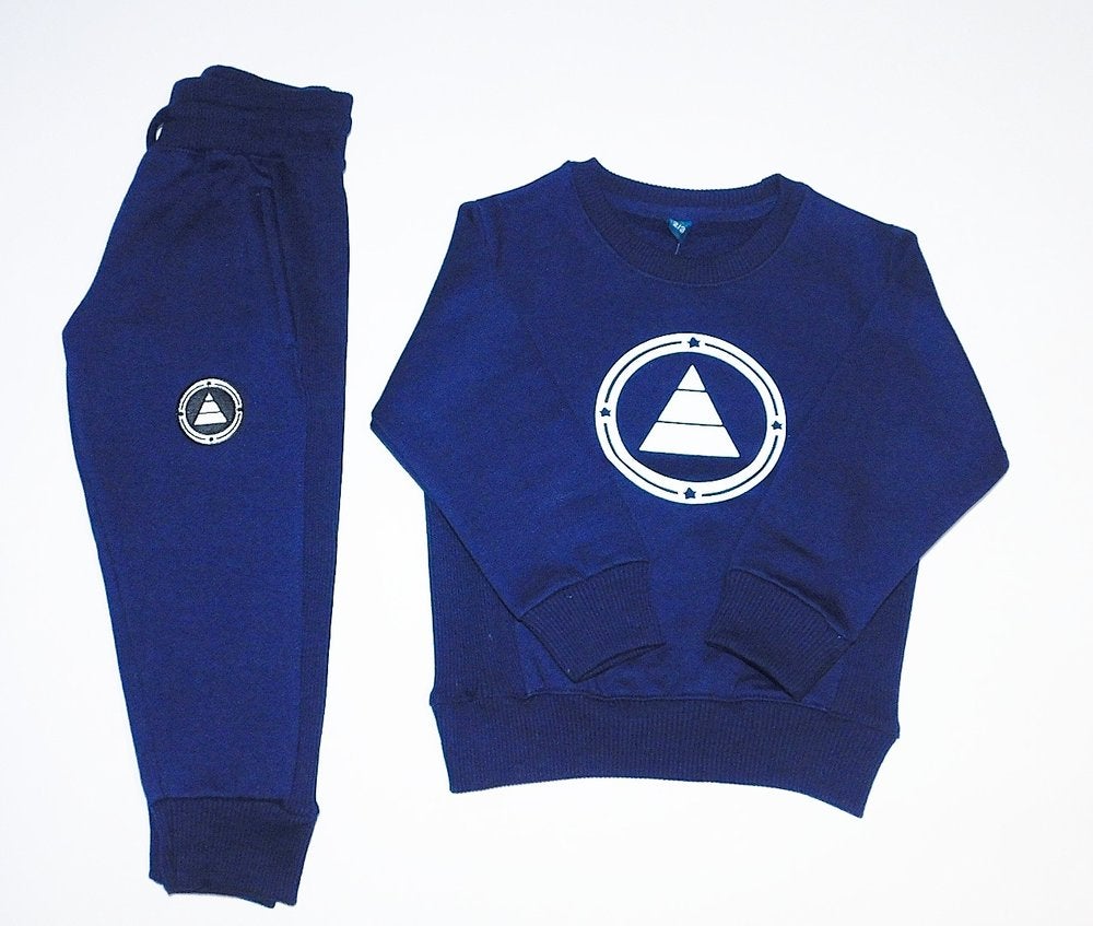 Kids Navy blue tracksuit