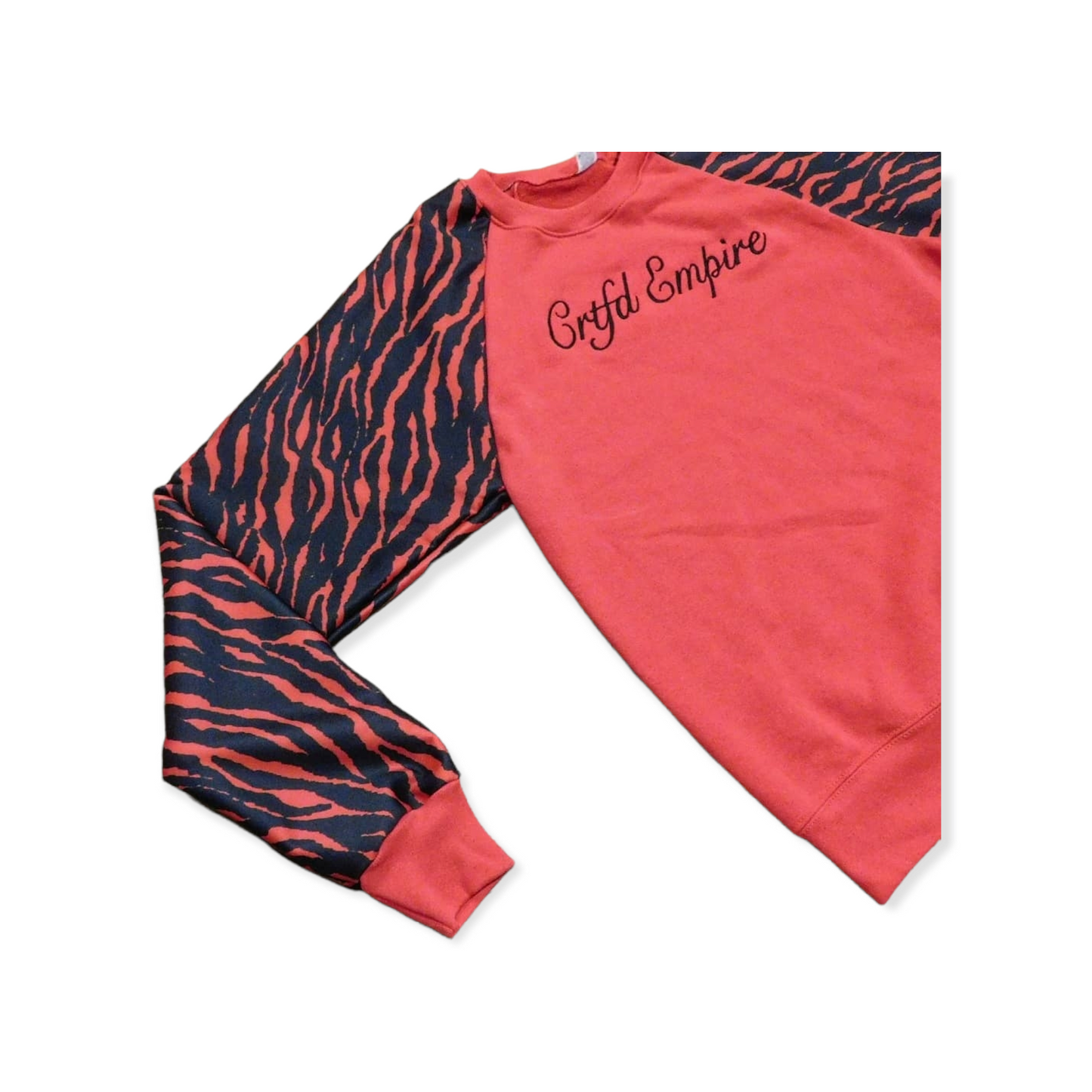 Red Tiger Stripe Jumper