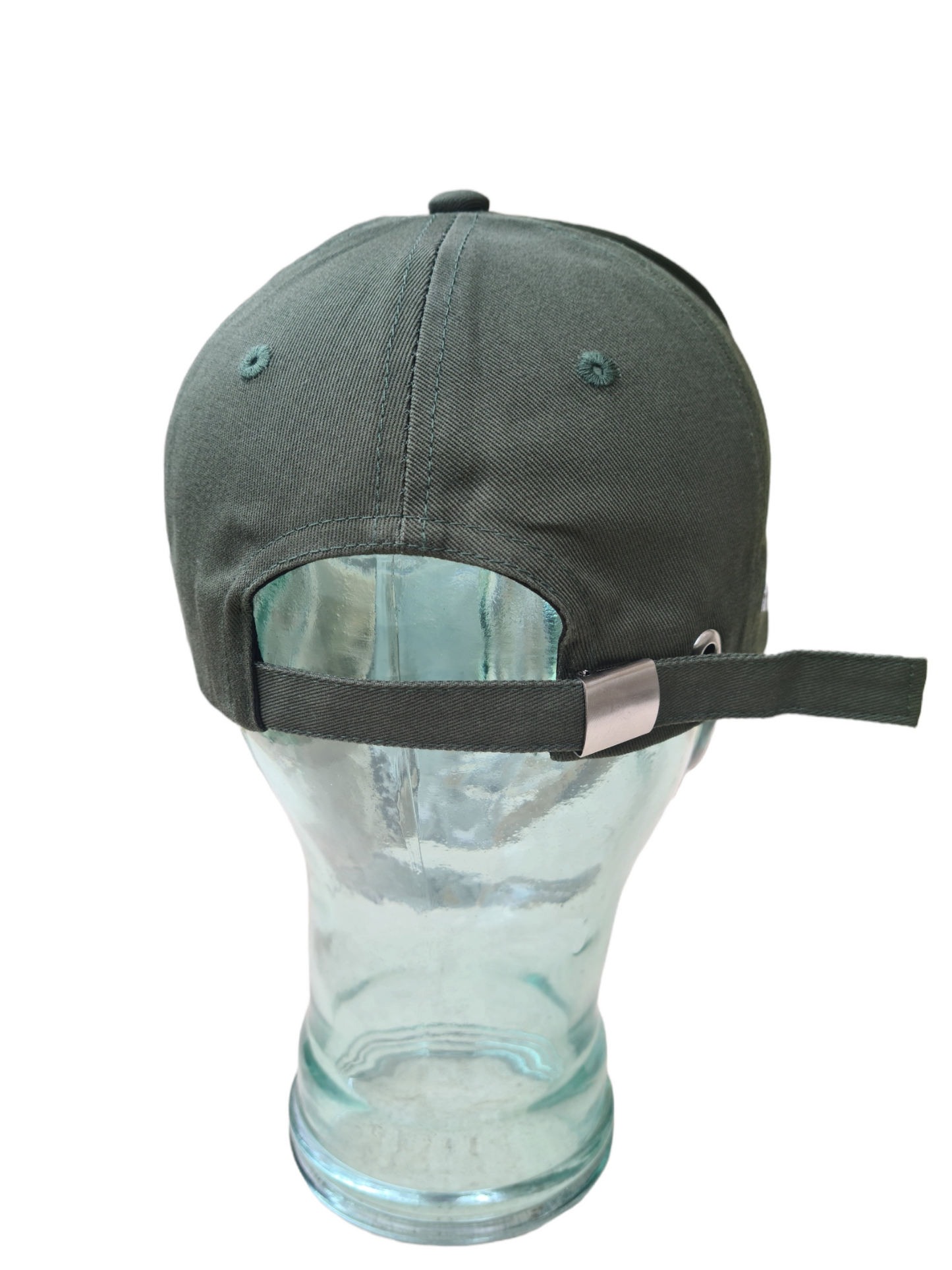 Khaki Green pyramid logo baseball cap