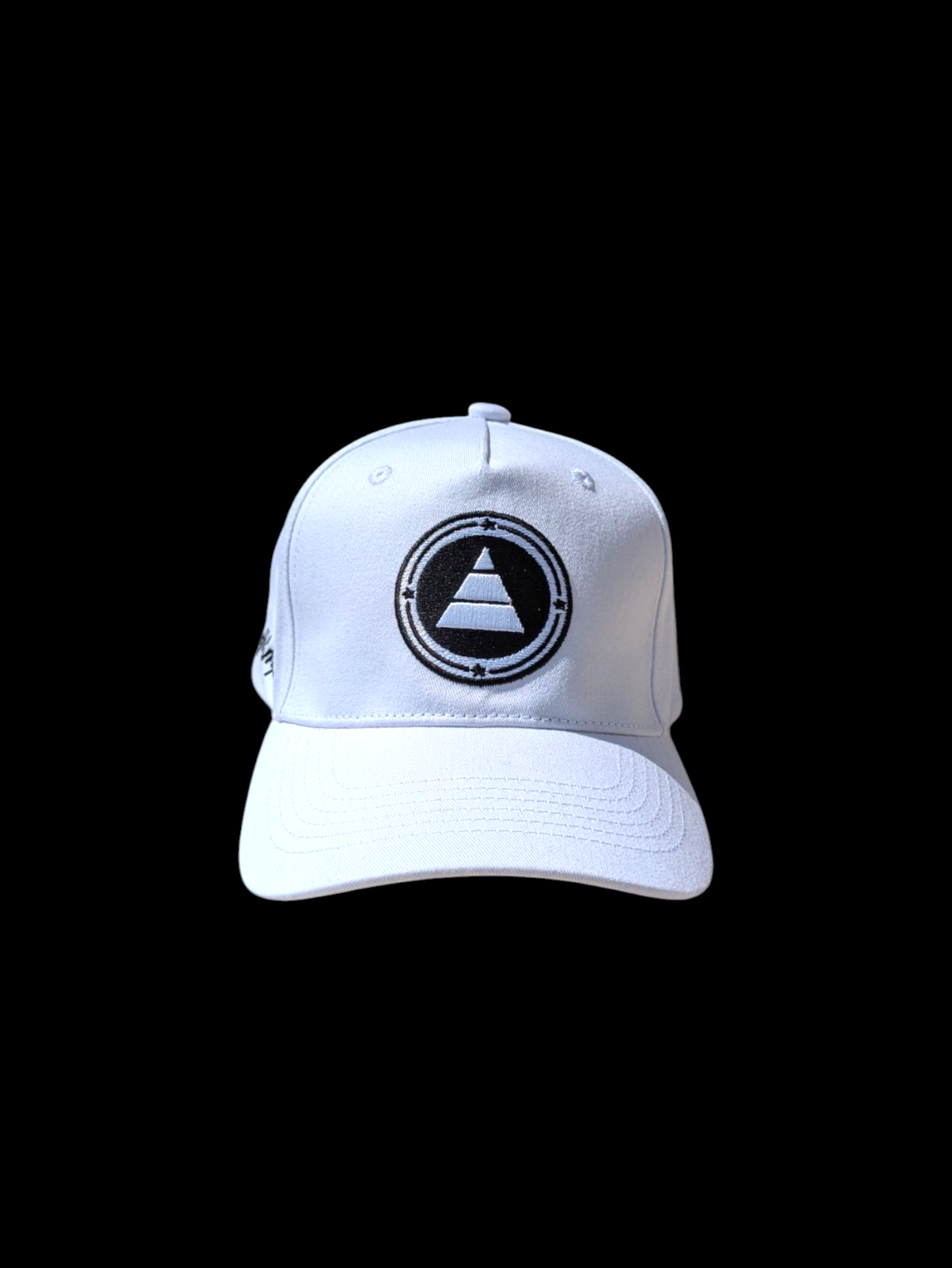 White pyramid logo baseball cap