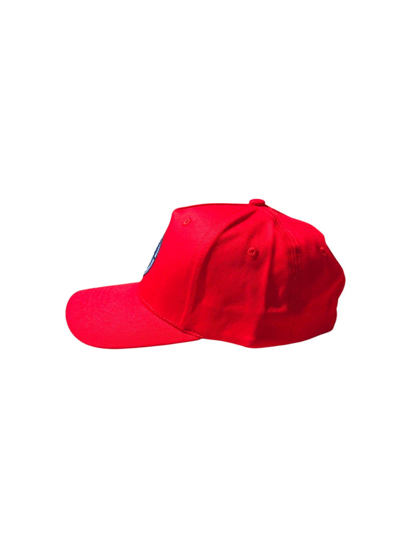 Red pyramid logo baseball cap