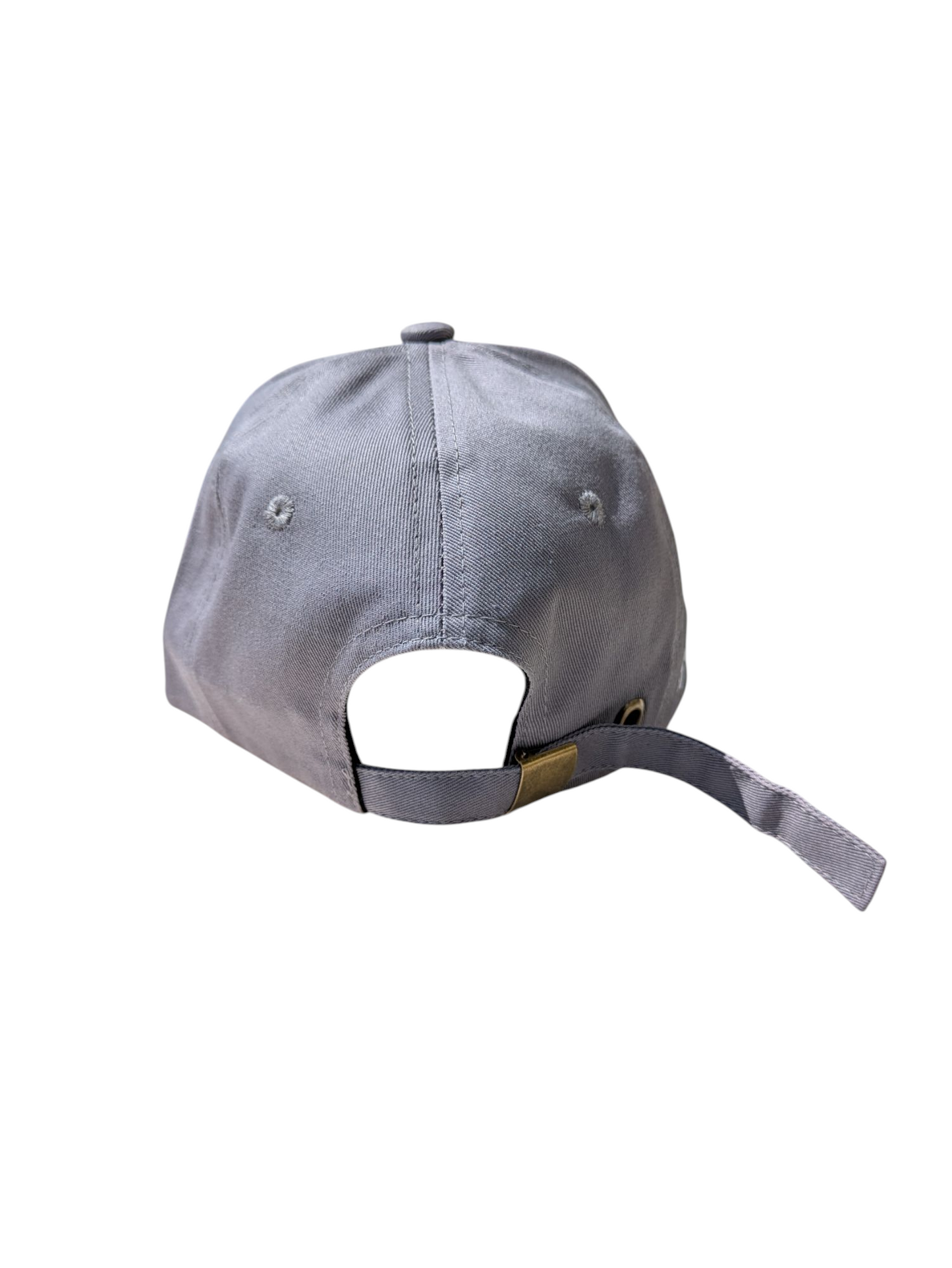 Steel Grey pyramid logo baseball cap