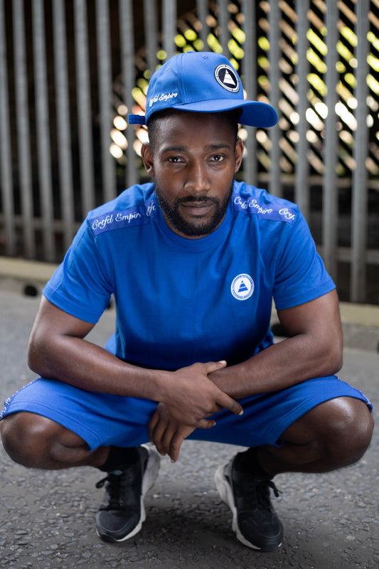 Crtfd Shorts & T-Shirt Set (Royal Blue Edition)