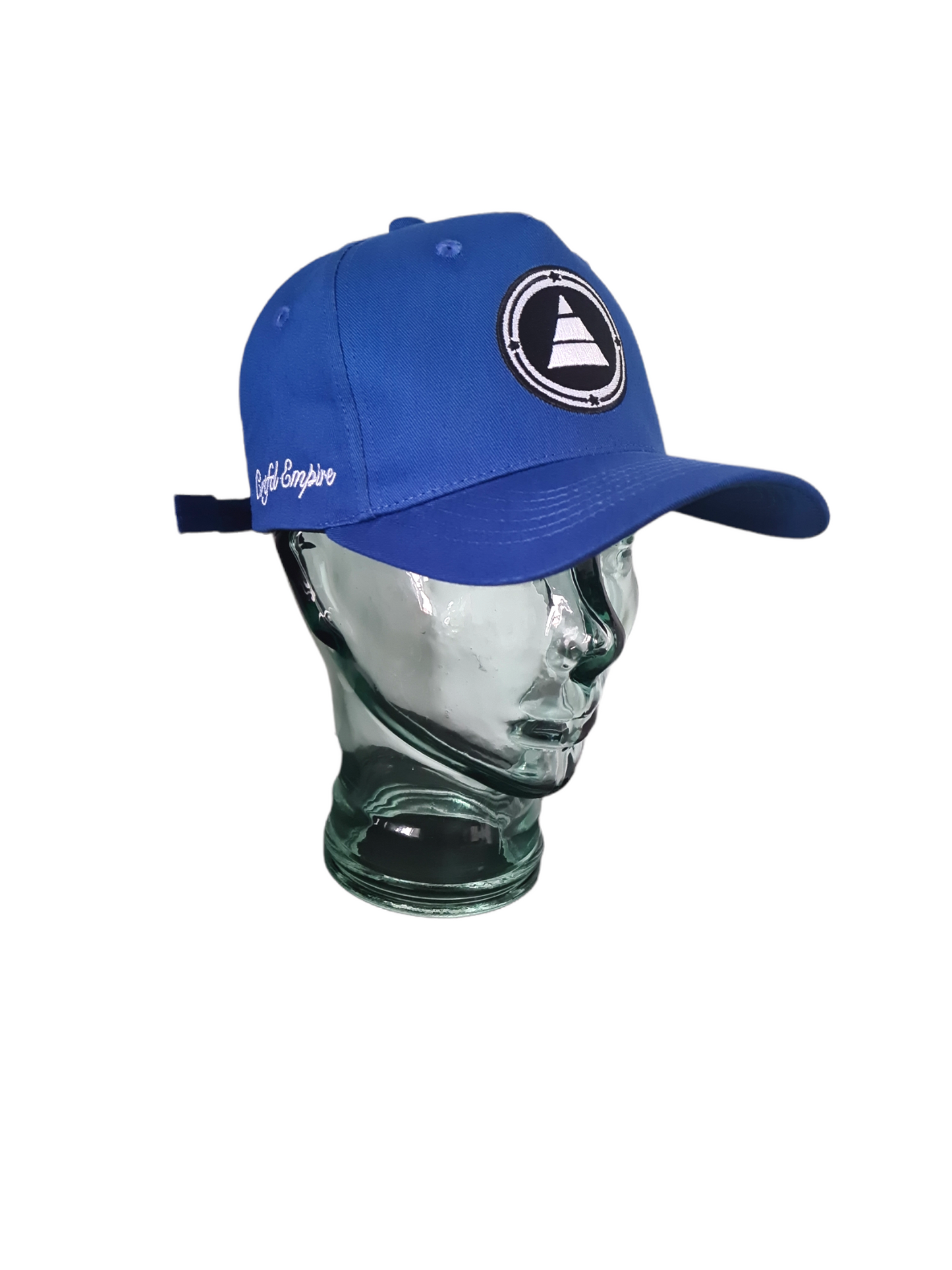 Royal Blue pyramid logo baseball cap